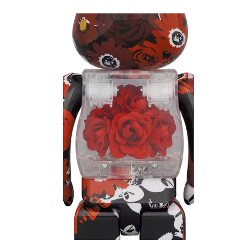 flora bearbrick 400%