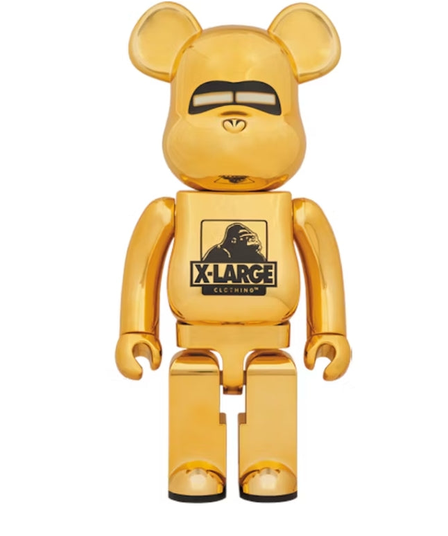 xlarge gold bearbrick 400%