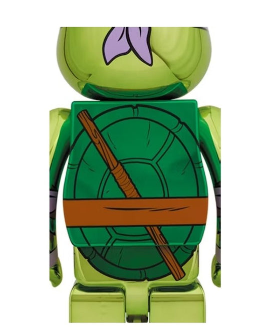 Donatello Turtle ninjas Bearbrick 400% - Olm collectibles