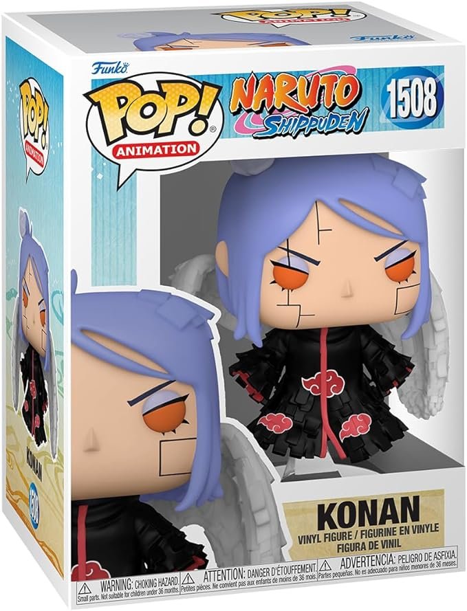 Funko POP! Animation: Naruto - 1508 Konan - Collectable Vinyl Figure - Olm collectibles