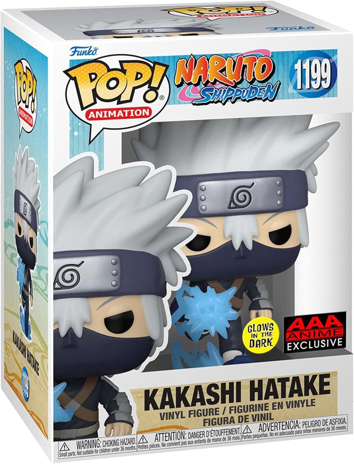 Funko POP! Animation: Naruto Shippuden - 1199 Young Kakashi Hatake Standard - Olm collectibles