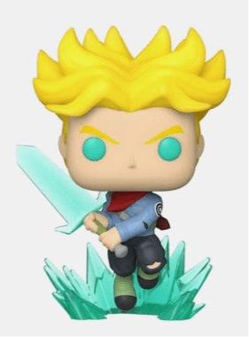 Funko POP Dragon Ball 1281 Super Super Saiyan Trunks w/ Sword GITD Exclusive - Olm collectibles