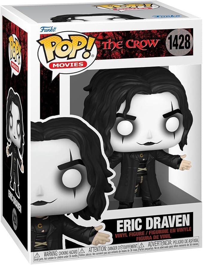 Funko POP! Movies: The Crow - 1428 Eric Draven - Collectable Vinyl Figure - Olm collectibles
