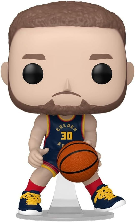Funko Pop NBA: Golden State Warriors - 205 Stephen Curry - (24 - 25 City Edition) - Collectable Vinyl Figure - Olm collectibles