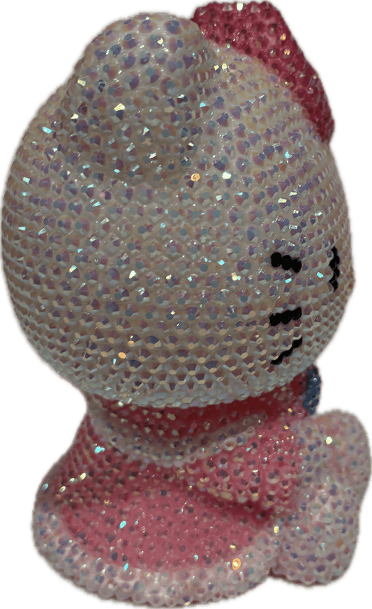 hello kitty hand made crystaliezed - Olm collectibles