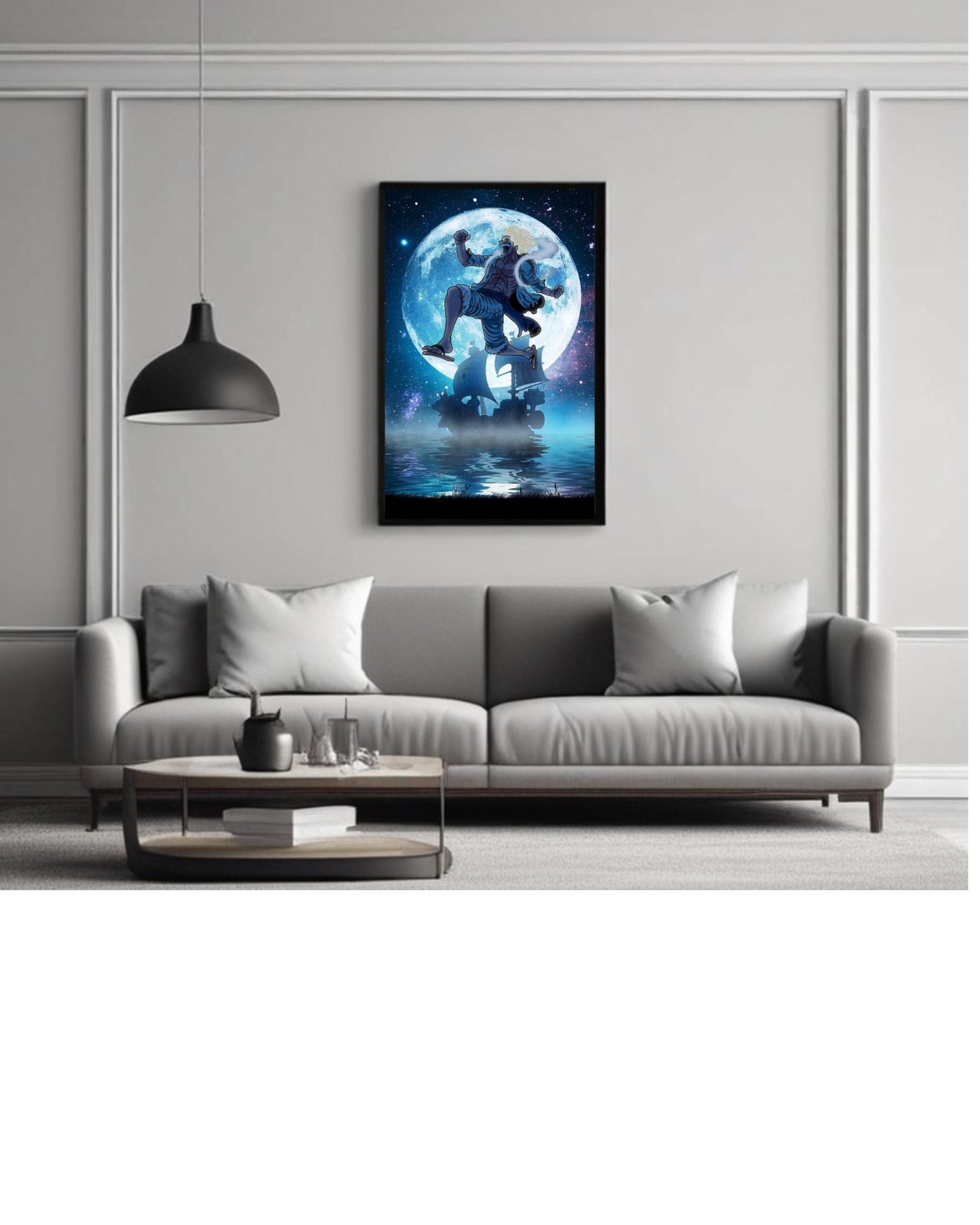 Luffy gear 5,one piece ,king of the pirates Anime Poster 12x16 Inch, Glossy Shine - Olm collectibles