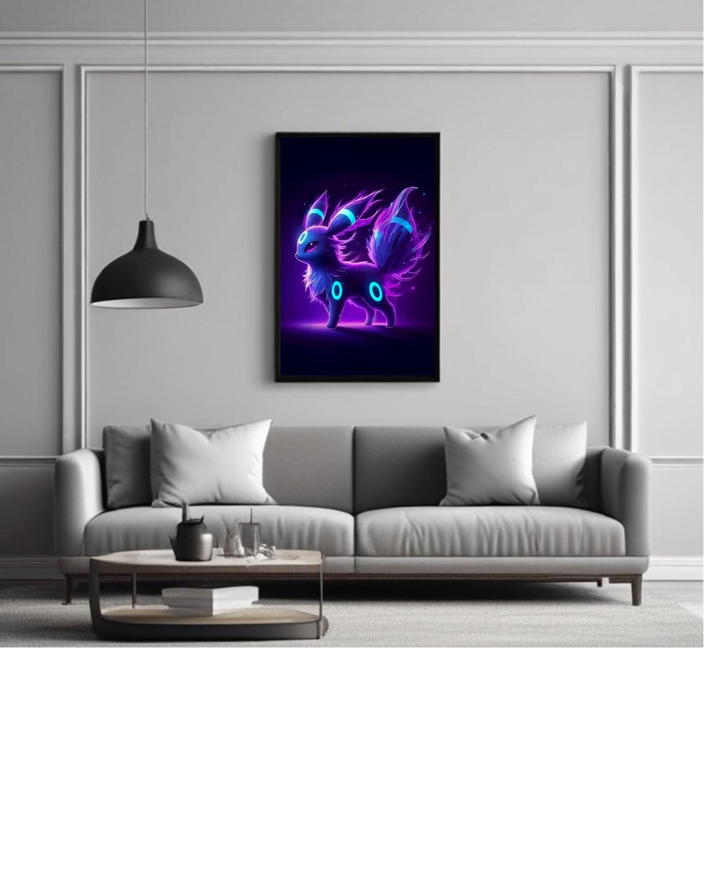 Pokémon,umbreon Anime , Poster - 12x16 Inch, Glossy Shine - Olm collectibles