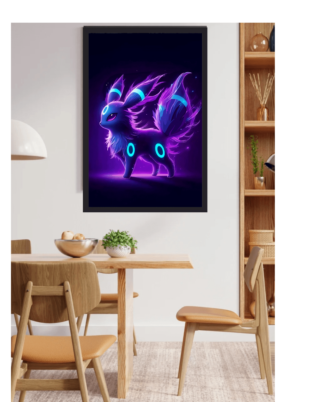 Pokémon,umbreon Anime , Poster - 12x16 Inch, Glossy Shine - Olm collectibles