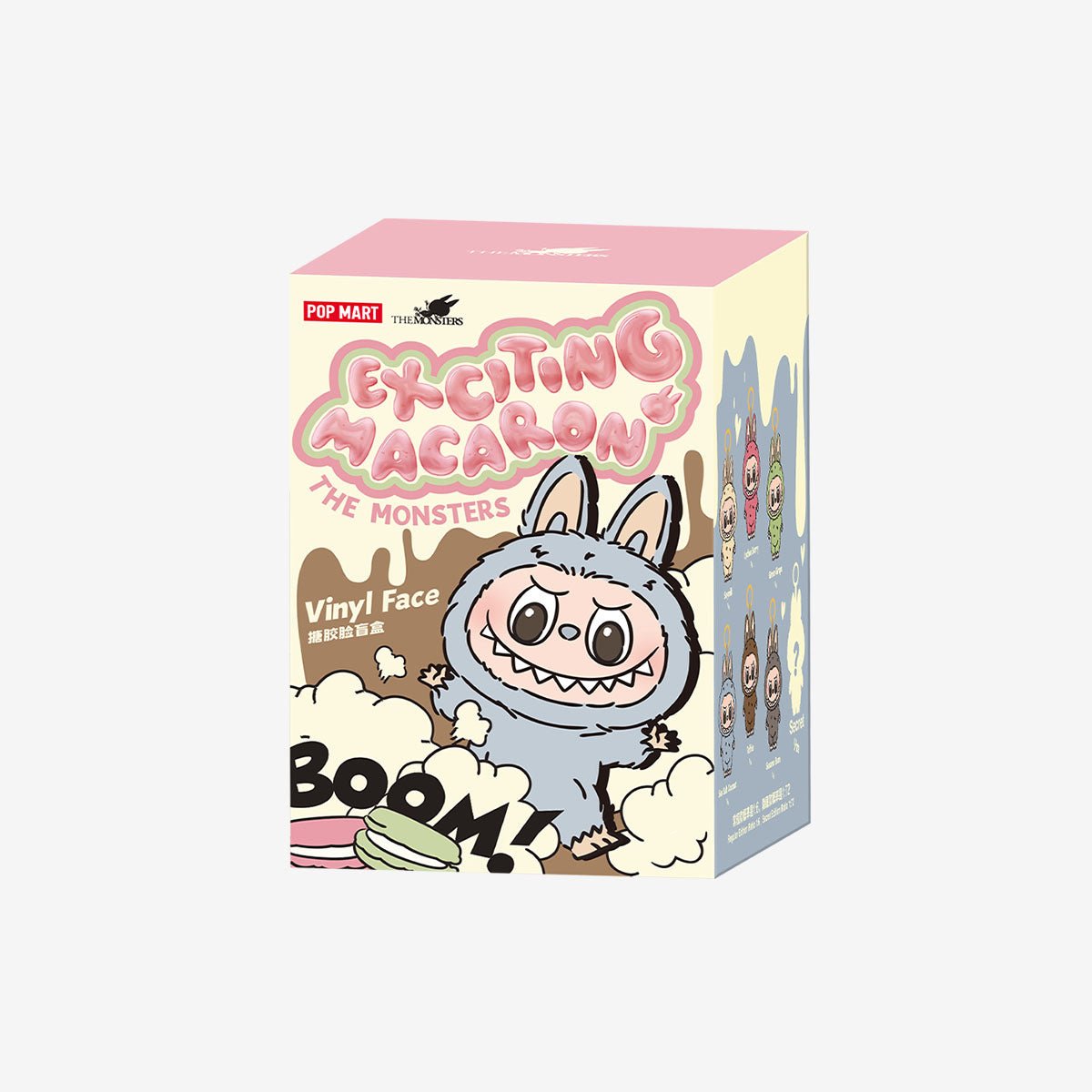 pop mart labubu the monster tasty macaron vinyl face sealed - Olm collectibles