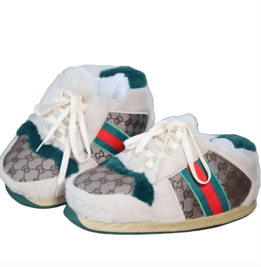 Sneaker Slippers gucci inspired unisex for adults&kids - Olm collectibles