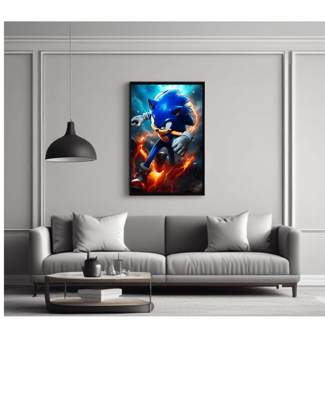 Sonic ,games, AnimePoster 12x16 Inch, Glossy Shine - Olm collectibles