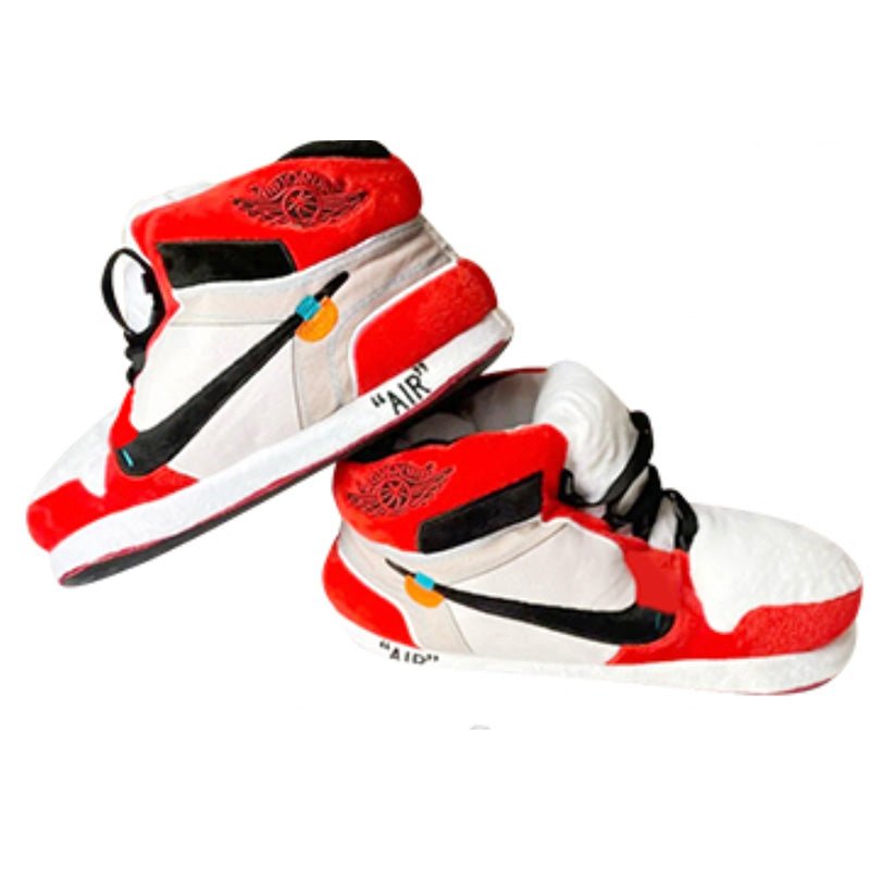 Sneaker Slippers - Off Red - The Truth Graphics