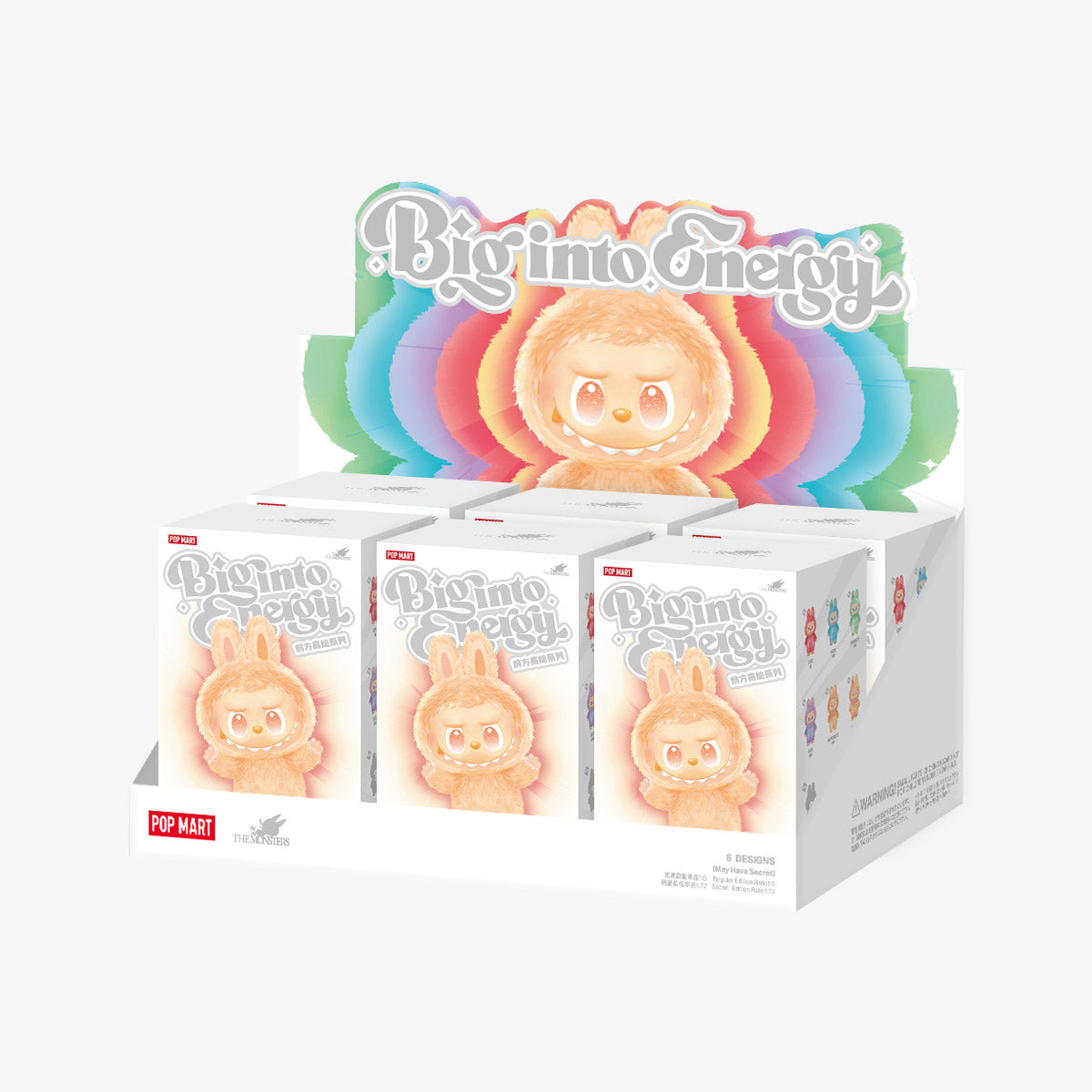 THE MONSTERS Big into Energy Series Labubu-Vinyl Plush Pendant Blind Box