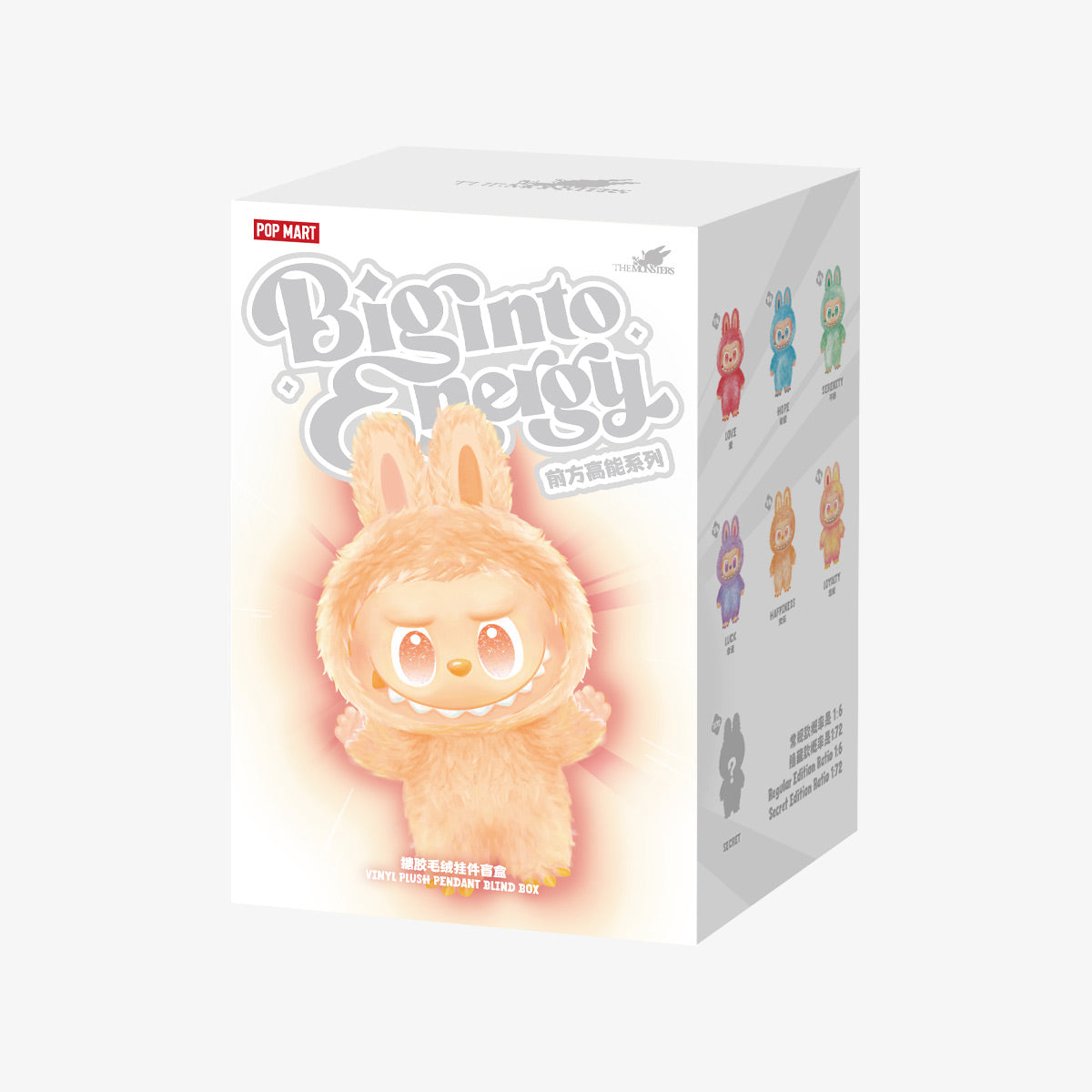 THE MONSTERS Big into Energy Series Labubu-Vinyl Plush Pendant Blind Box