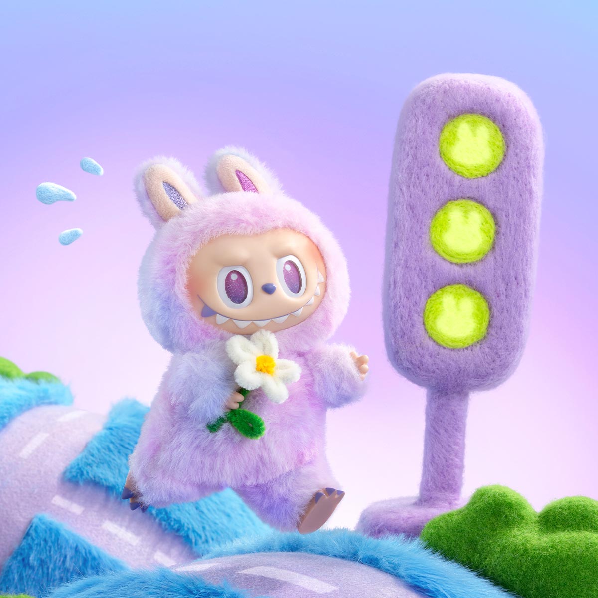 THE MONSTERS Big into Energy Series Labubu-Vinyl Plush Pendant Blind Box