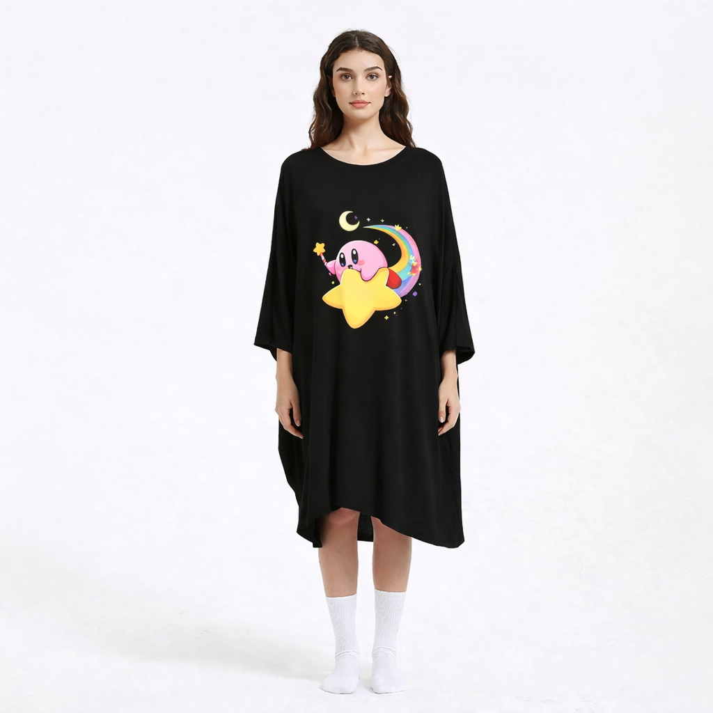 Kirby bamboo Oversized Sleep Tee