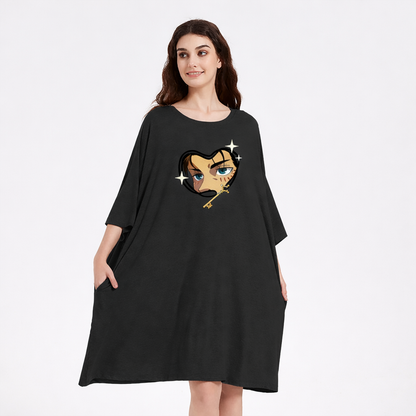 Eren Yeager Attack on Titan bamboo Sleep Oversized Tee