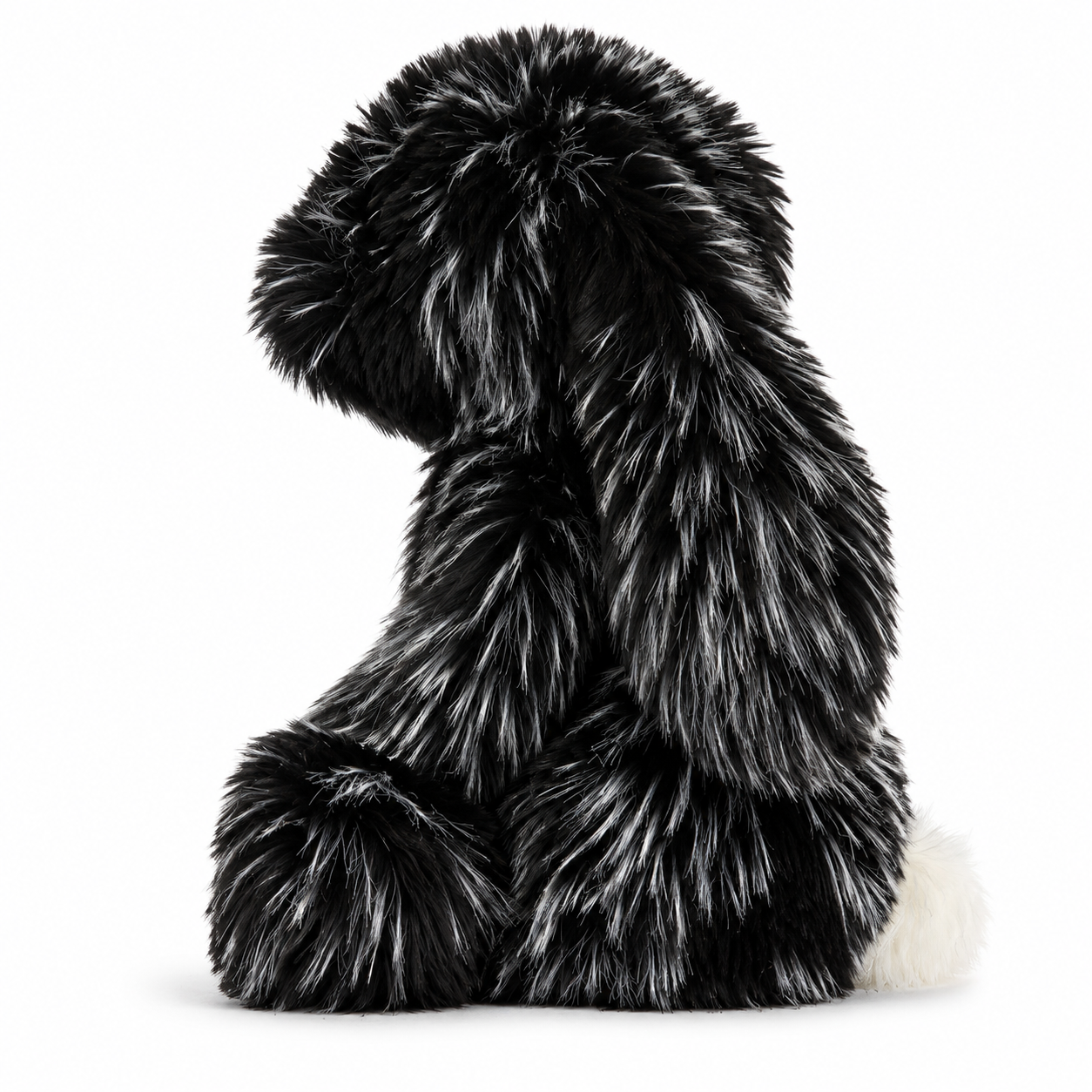 Inkli Bunny – Black & Silver Luxe Plush Bunny  60 cm