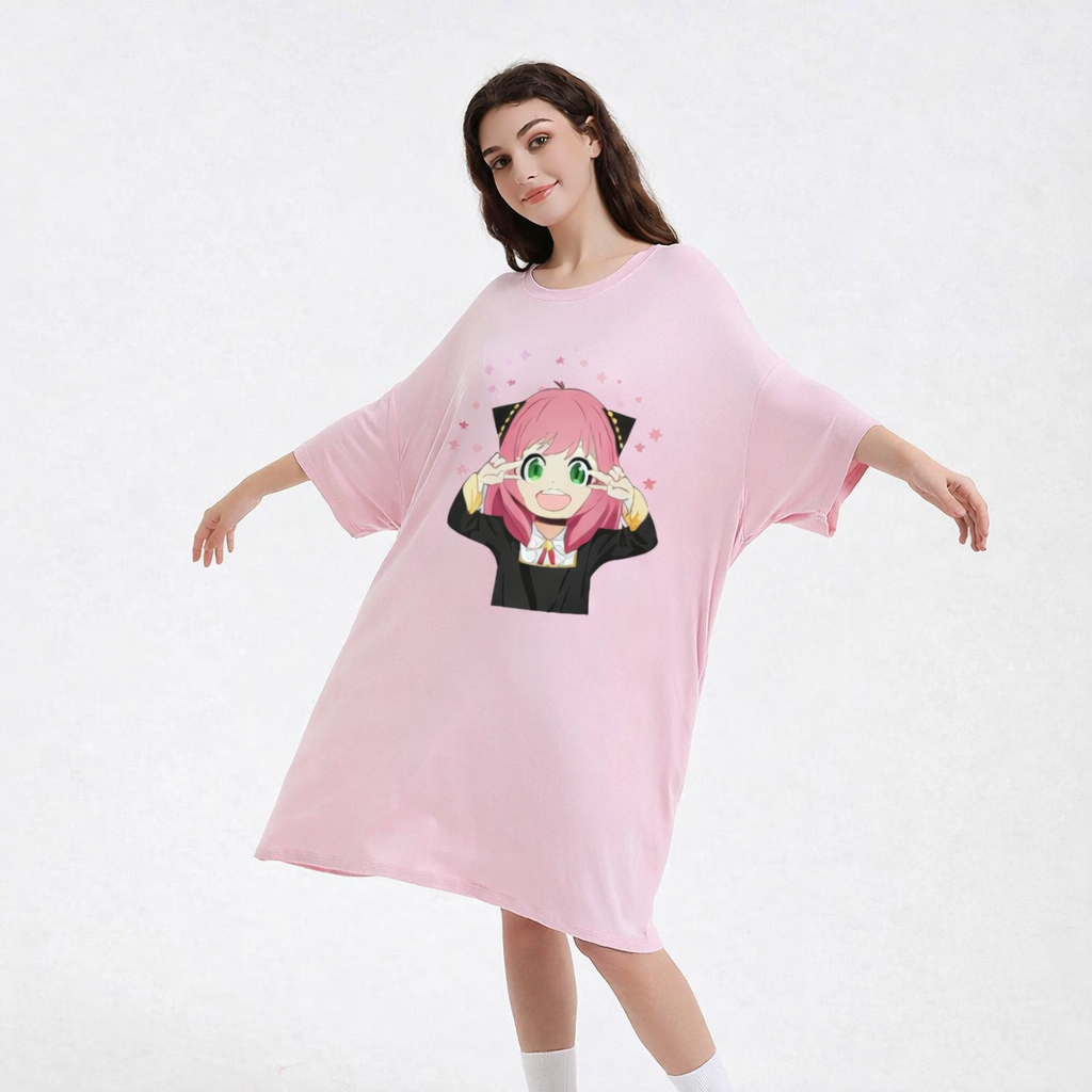 Anya Forger Spy×Family bamboo Sleep Oversized Tee