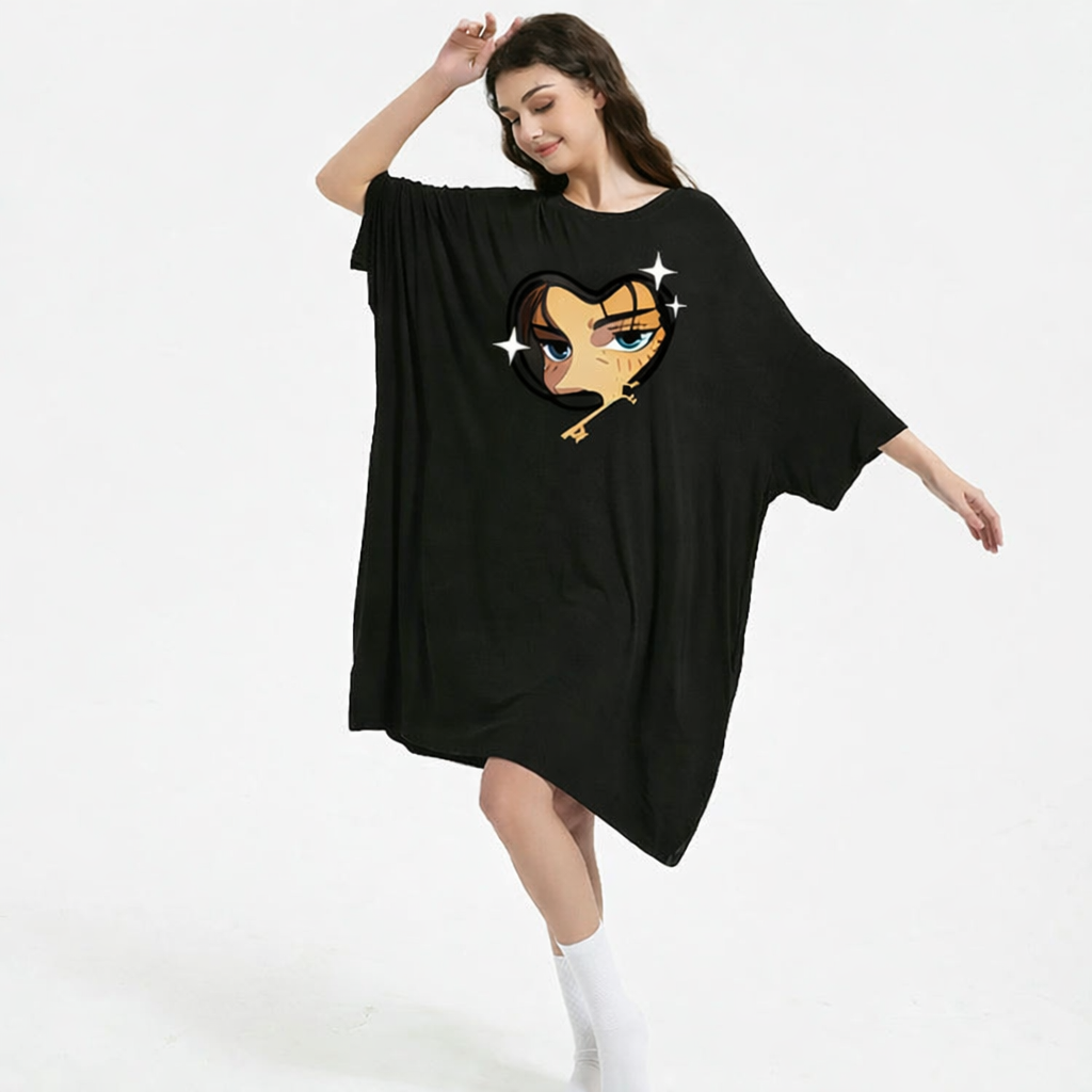 Eren Yeager Attack on Titan bamboo Sleep Oversized Tee