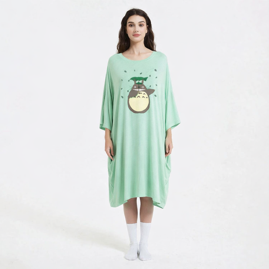 My Neighbor Totoro bamboo Sleep Oversized Tee
