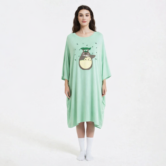 My Neighbor Totoro bamboo Sleep Oversized Tee