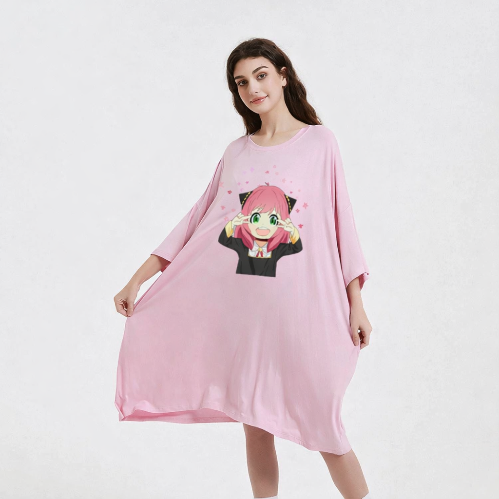 Anya Forger Spy×Family bamboo Sleep Oversized Tee