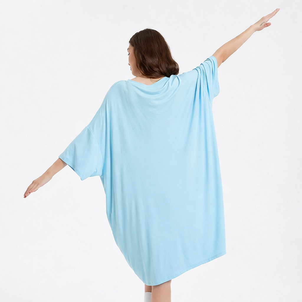 Snorlax Pokémon bamboo Oversized Sleep Tee