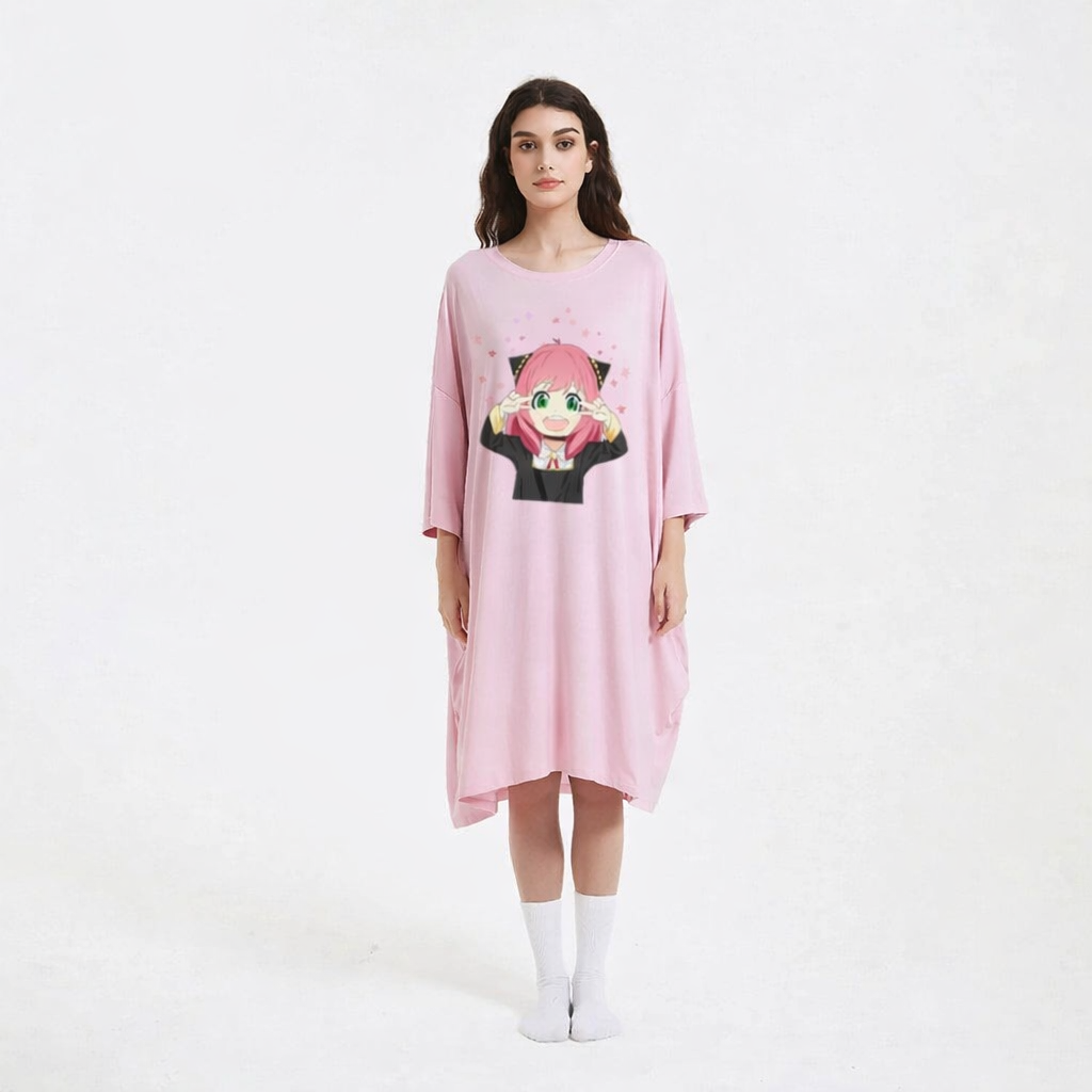 Anya Forger Spy×Family bamboo Sleep Oversized Tee