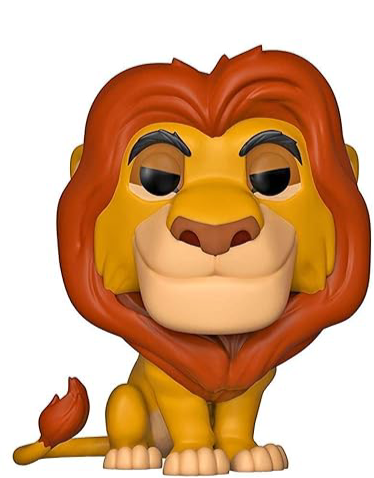 Funko Pop! Disney: Lion King - 495 Mufasa Toy, Standard, Multicolor