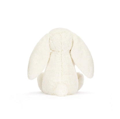 Cream Bunny With Rose