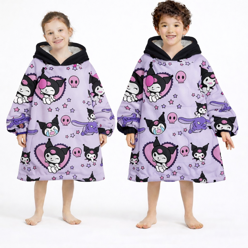 Kuromi Blanket Hoodie