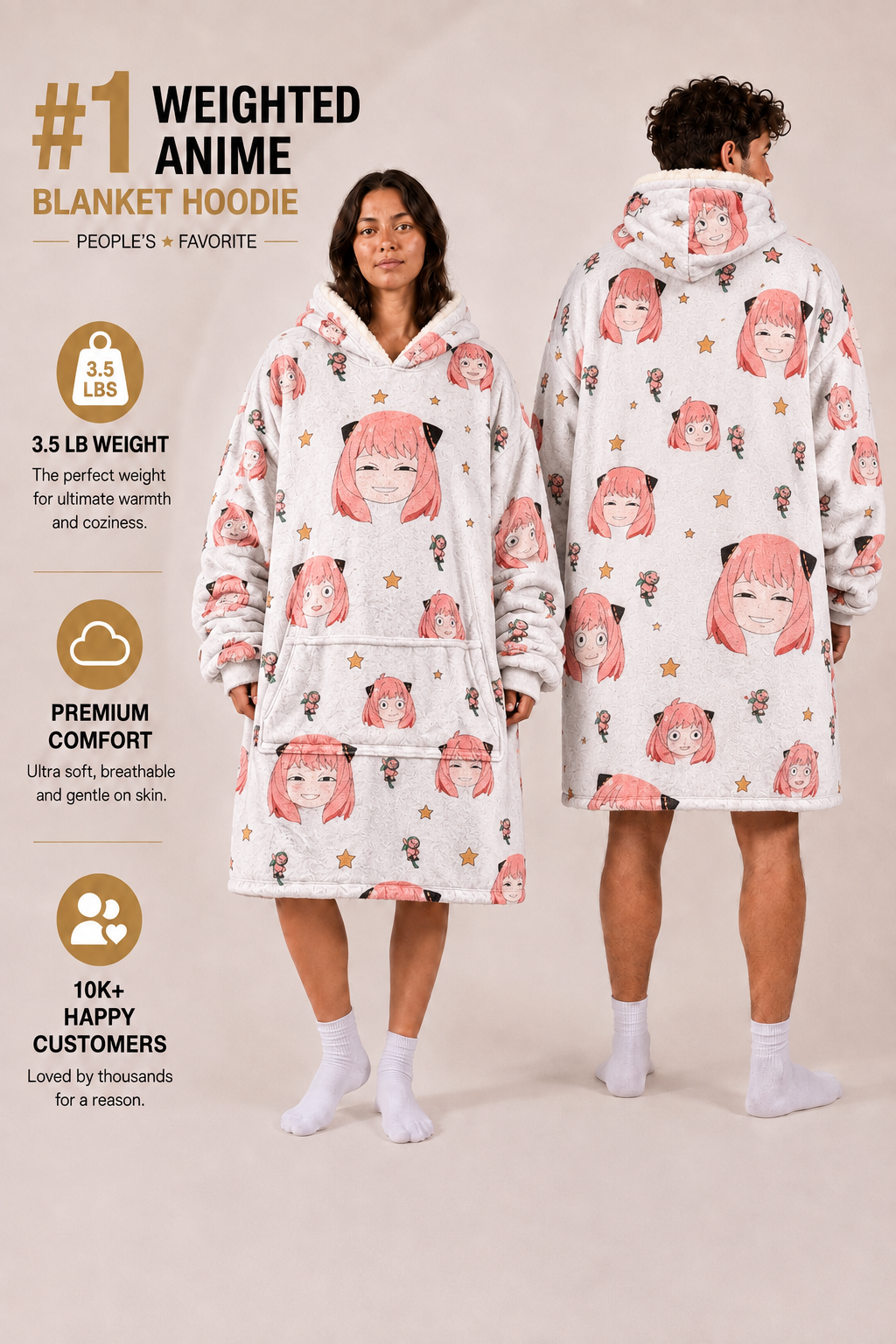 Anya blanket hoodie