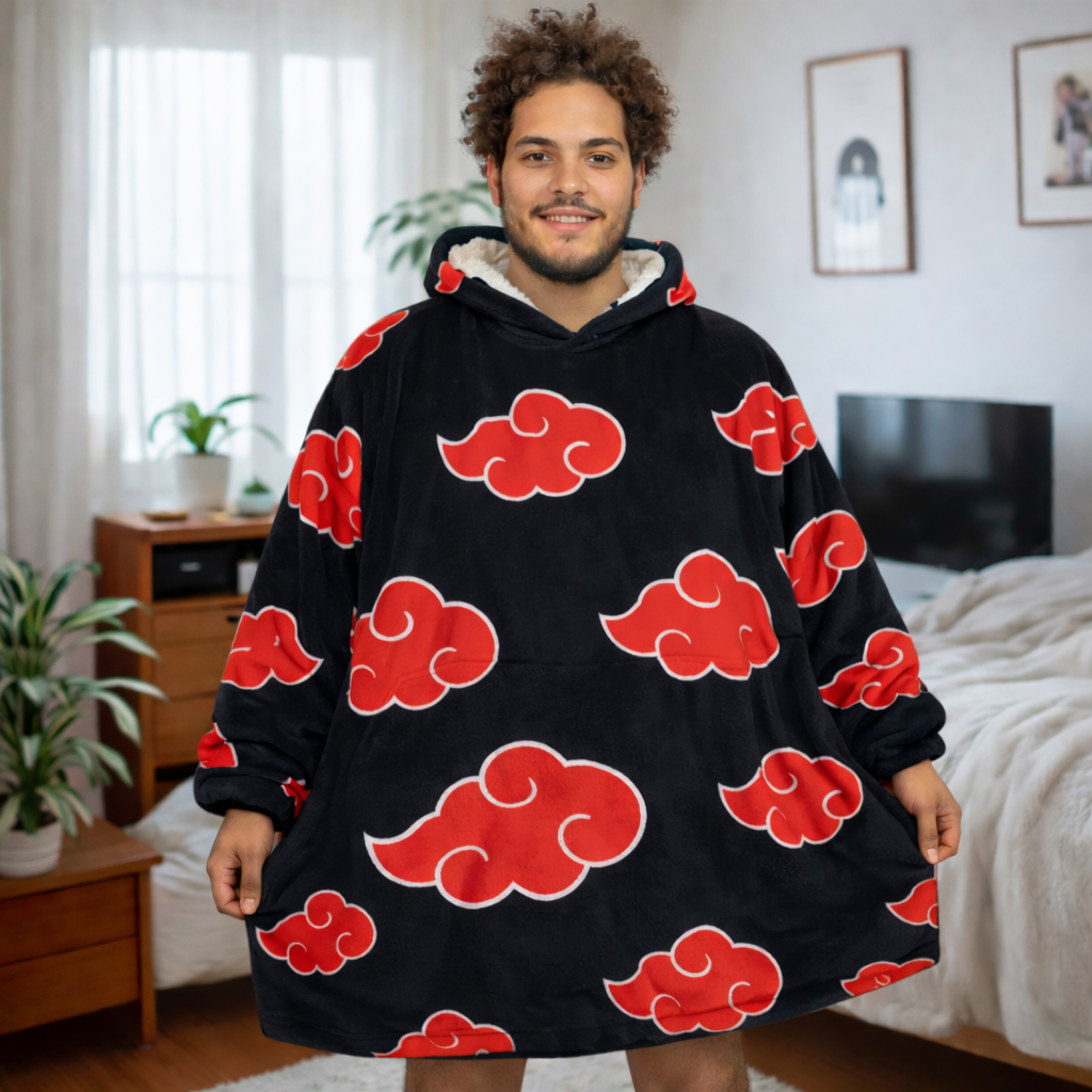 naruto  Akatsuki Blanket Hoodie