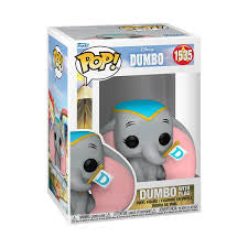 Funko Pop Disney: 1535 Dumbo - Dumbo with Flag - Collectable Vinyl Figure