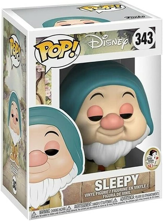 Funko Pop Disney: Snow White - 343 Sleepy Collectible Vinyl Figure