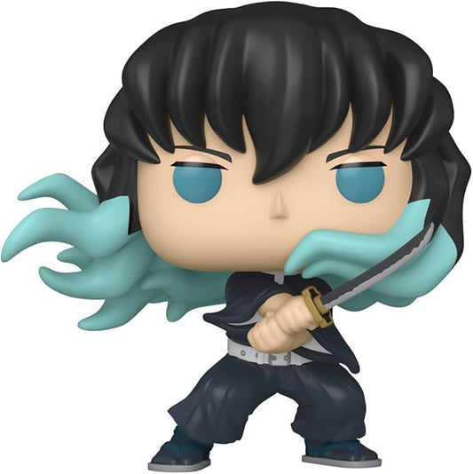 Funko Pop Animation: Demon Slayer - 1853 Muichiro - (Attack) - 1/6 Odds for Rare Chase Variant - Collectable Vinyl Figure
