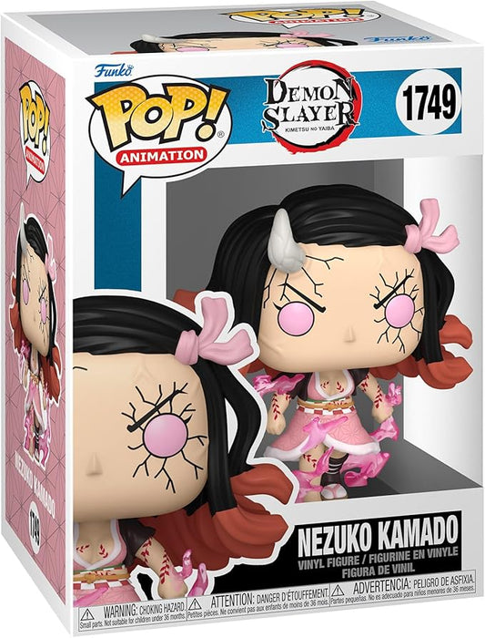 Funko POP Animation: DS - 1749 Nezuko Kamado - (Demon Form) - Demon Slayer - Collectable Vinyl Figure