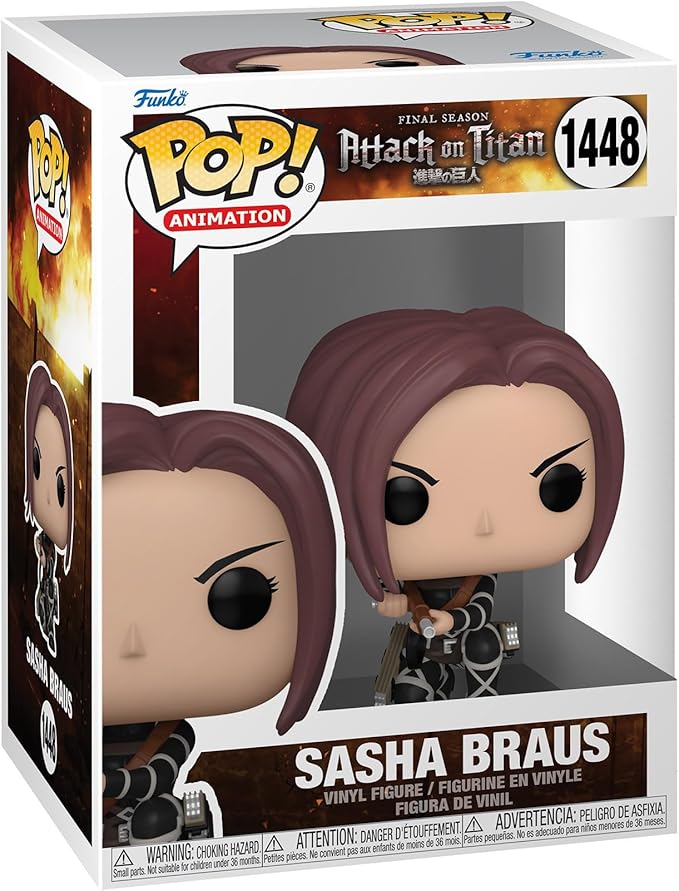 Funko POP! Animation: Attack on Titan - 1448 Sasha Braus - Collectable Vinyl Figure