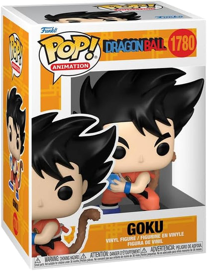 Funko POP! Dragon Ball - 1780 Goku with Tail (Kamehameha) Dragon Ball TV Pop! Animation Vinyl Figure