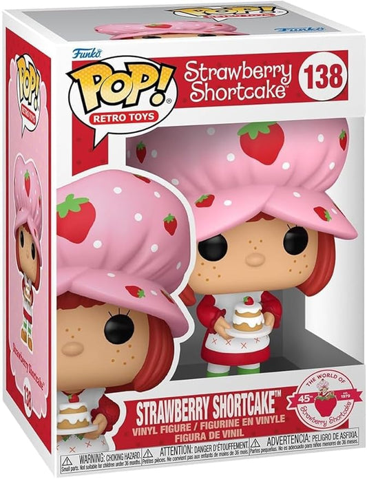 POP Retro Toys: 138 Strawberry Shortcake - Strawberry Shortcake Funko Vinyl Figure