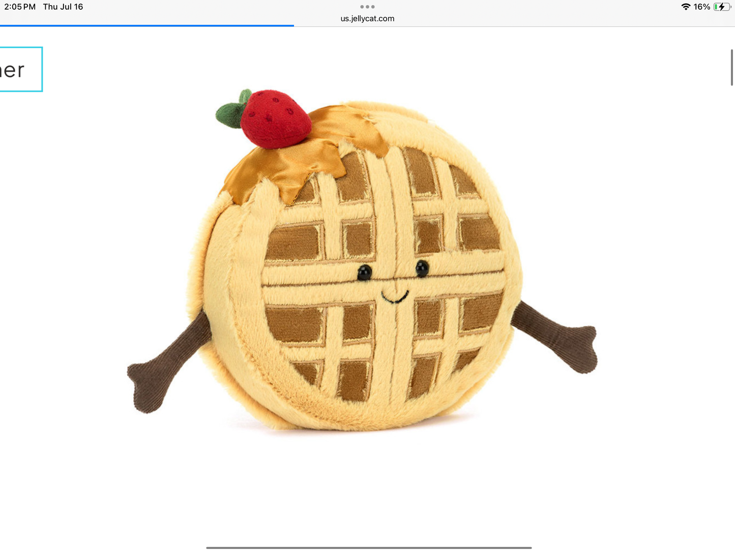 Amuseables Rene Waffle