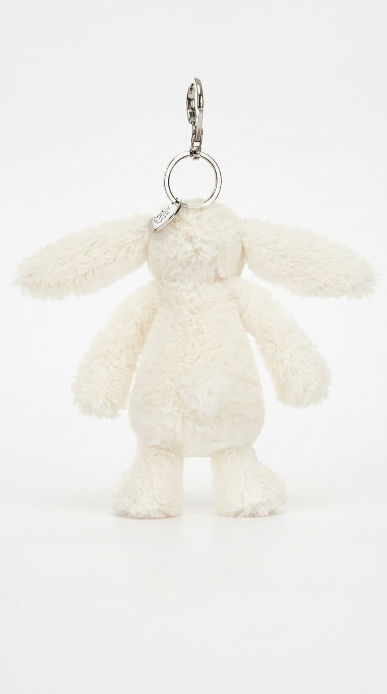 Blossom Cream Bunny 'Berry' Bag Charm