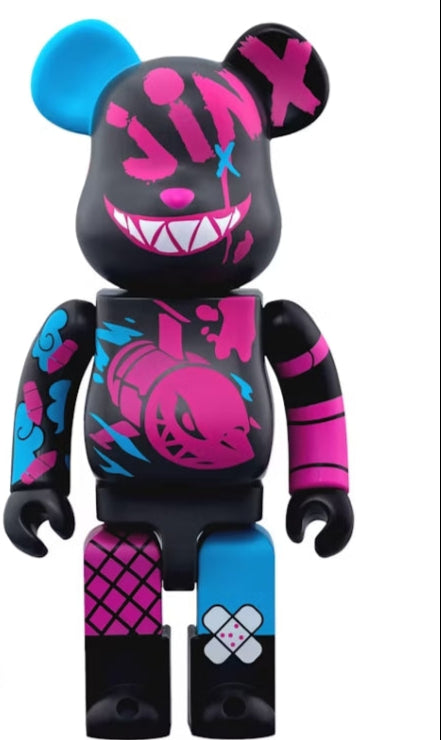 Bearbrick x Riot Games Jinx 400%