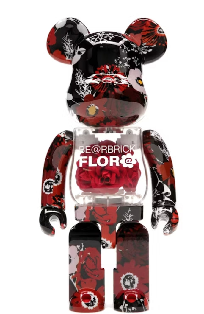flora bearbrick 400%
