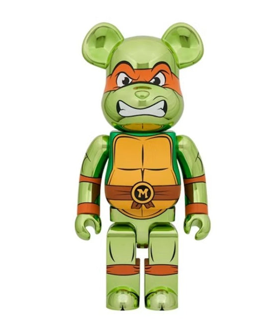 Angelo turtle ninjas Bearbrick 400% - Olm collectibles