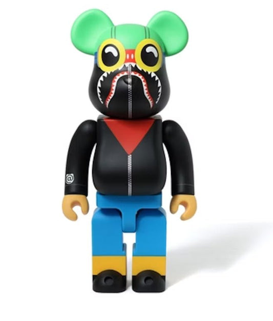 Bearbrick x Hebru Brantley Flyboy Shark 400% Bearbrick - Olm collectibles