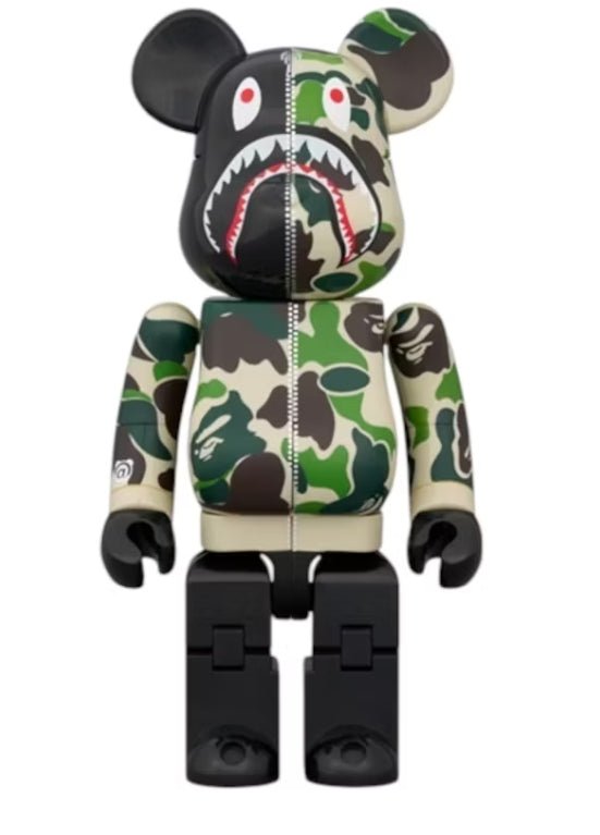 Bearbrick x Transformers Optimus Prime Bape Camo Shark 400% - Olm collectibles