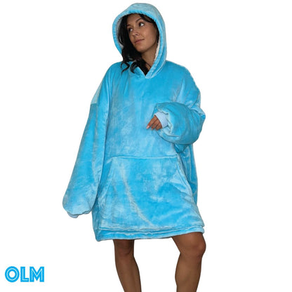 Original Oversized Microfiber & Sherpa Wearable Blanket Hoodie various  come in unisex adults and kids sizes