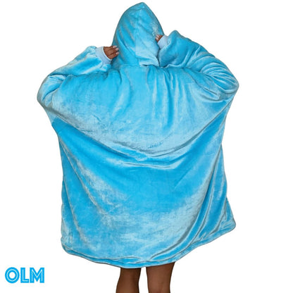 Original Oversized Microfiber & Sherpa Wearable Blanket Hoodie various  come in unisex adults and kids sizes